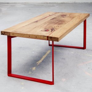 coffee table // red